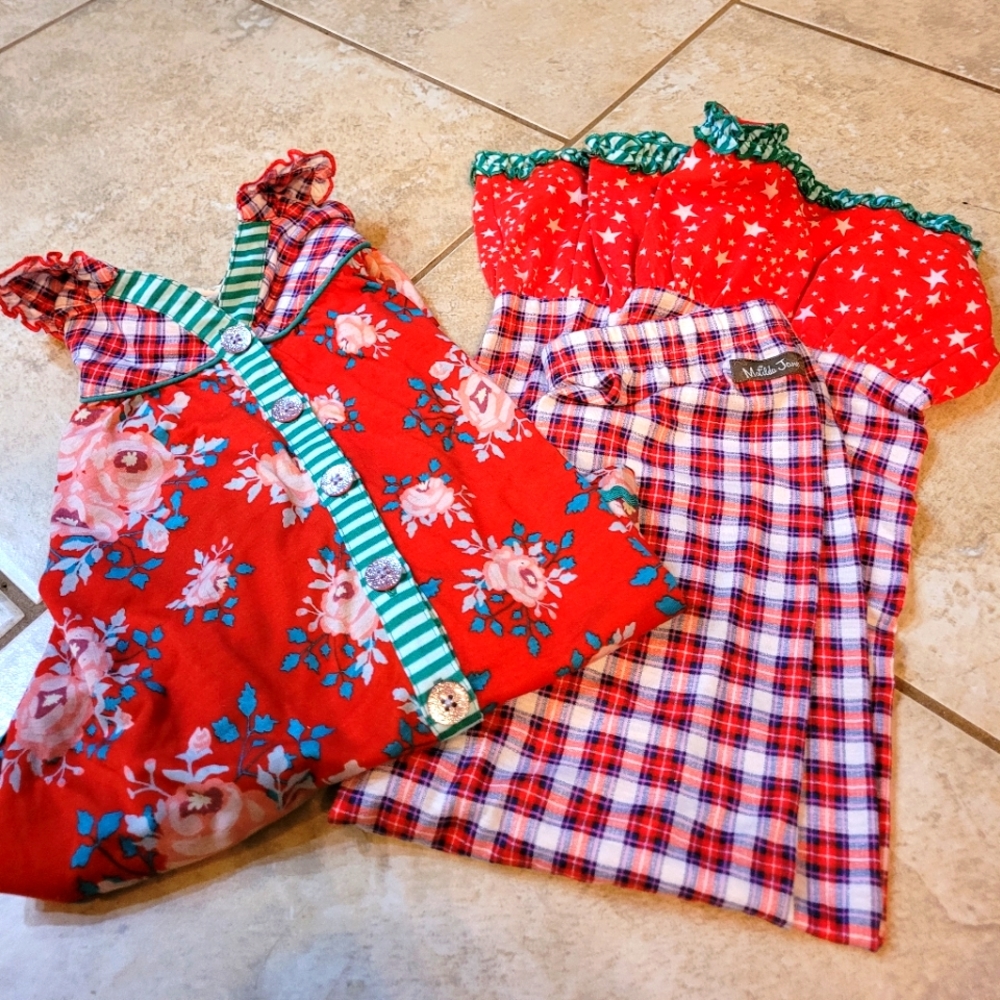 Girls Matilda jane floral pajamas